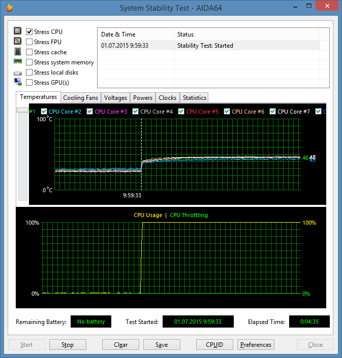 Stress test