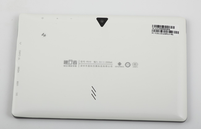 Тыльная сторона планшета PD10 FreeLander GPS
