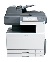 МФУ Lexmark X925, внешний вид