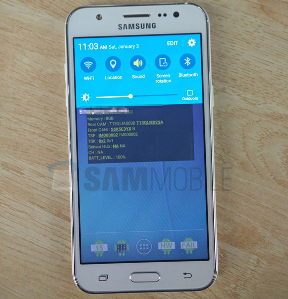 Дата анонса Samsung Galaxy J5 пока неизвестна
