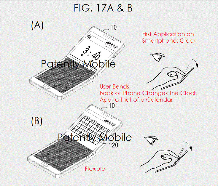 В Samsung уже продумали, как использовать возможность сгибать и складывать экран смартфона