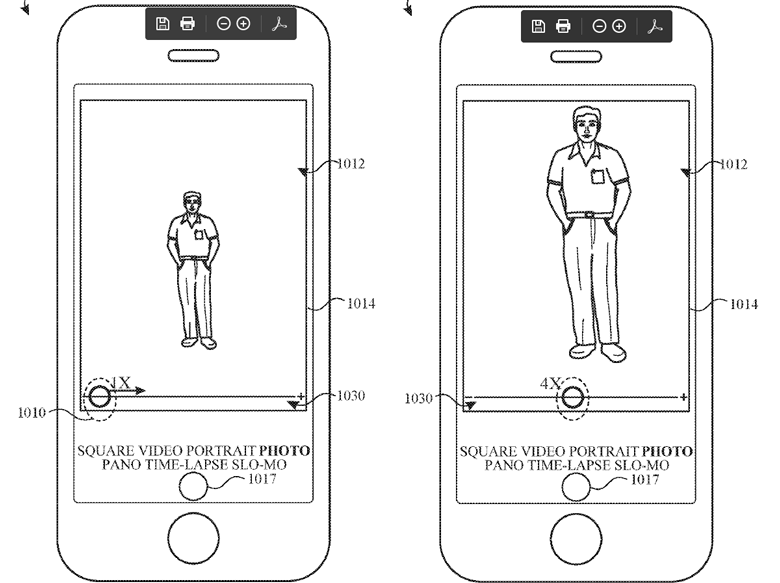 Apple запатентовала использование сдвоенных камер для эмуляции зума и размытия фона