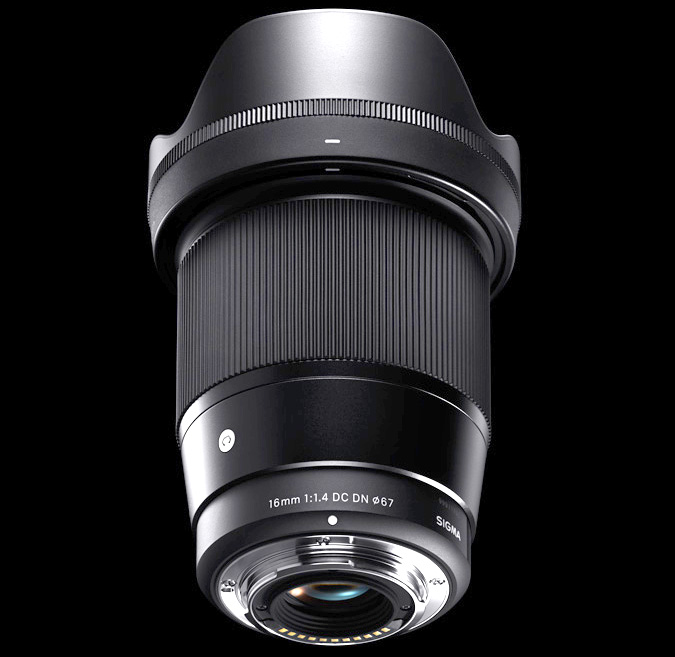 Sigma анонсировала разработку объектива 16mm F1.4 DC DN | Contemporary