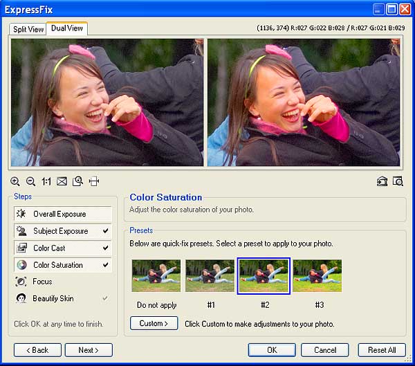 Улучшение качества цифровых фотографий в Ulead Photoimpact с помощью утилиты ExpressFix