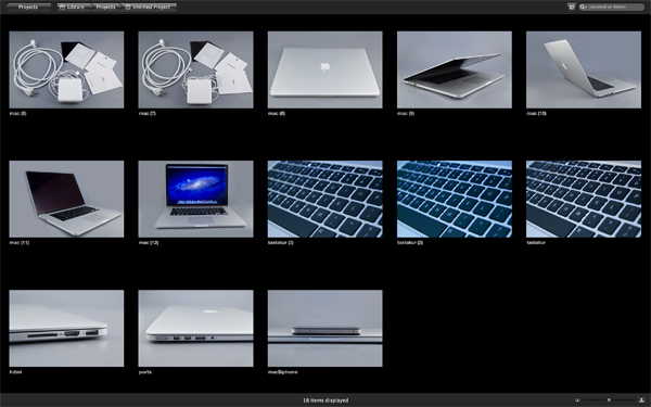 Скриншот MacBook Pro с Retina Display