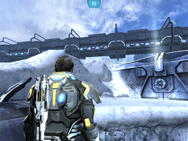Скриншот игры Mass Effect: Infiltrator на The New iPad